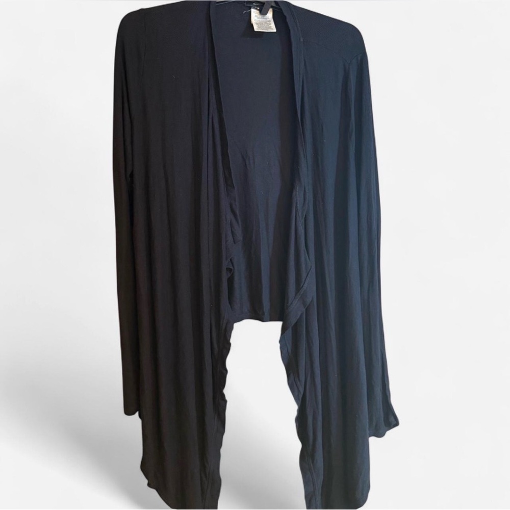 BCBGMaxAzria Black Long Sleeve Top
